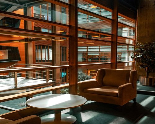 calm reading place near a window